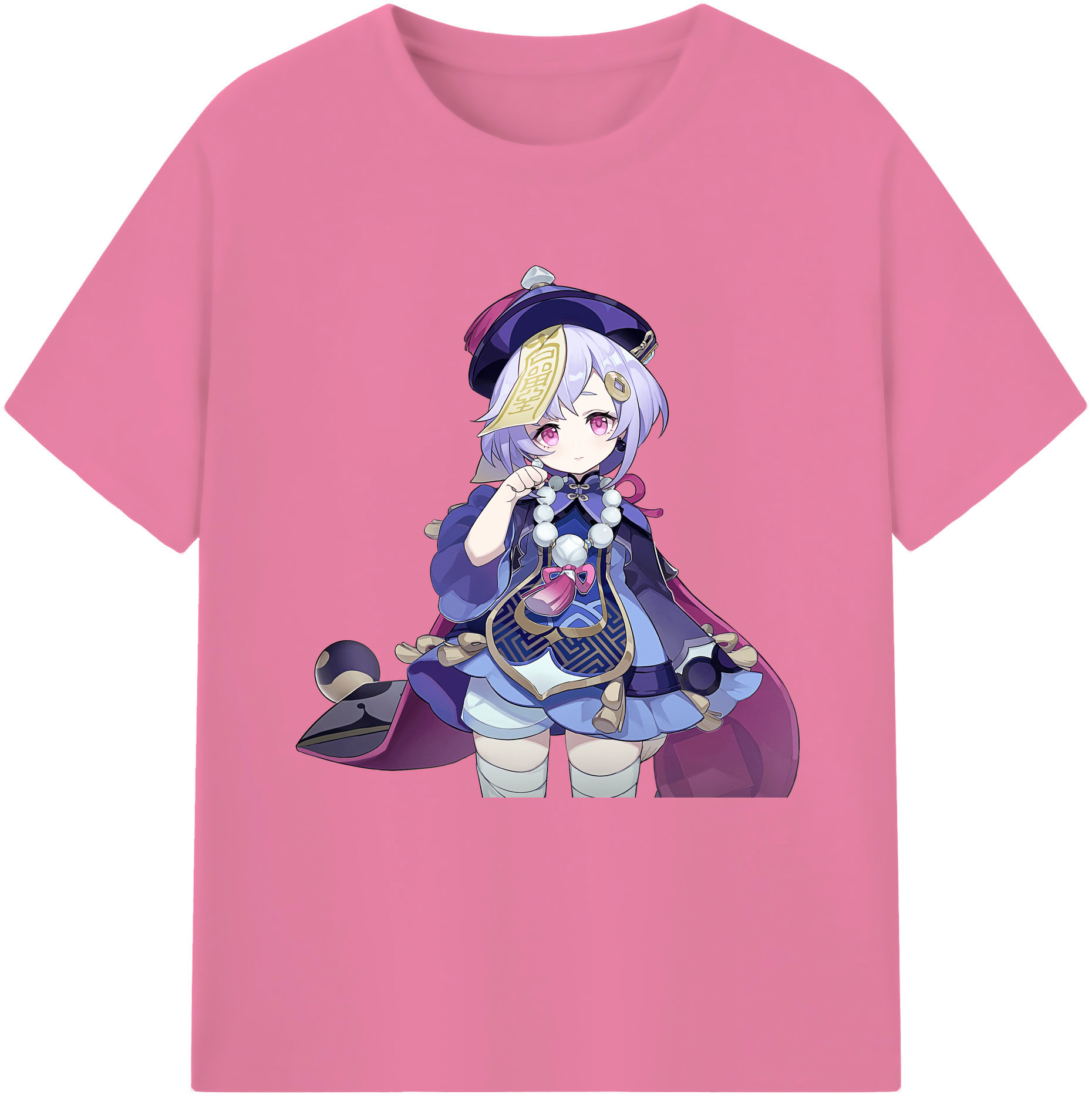 げんし神 七七 なな  genshin Nana 綿100％半袖Tシャツ（フロントプリント）